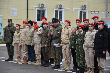 команда юнармейцев Ярцевского района приняла участие в двухдневных военно-патриотических сборах - фото - 11